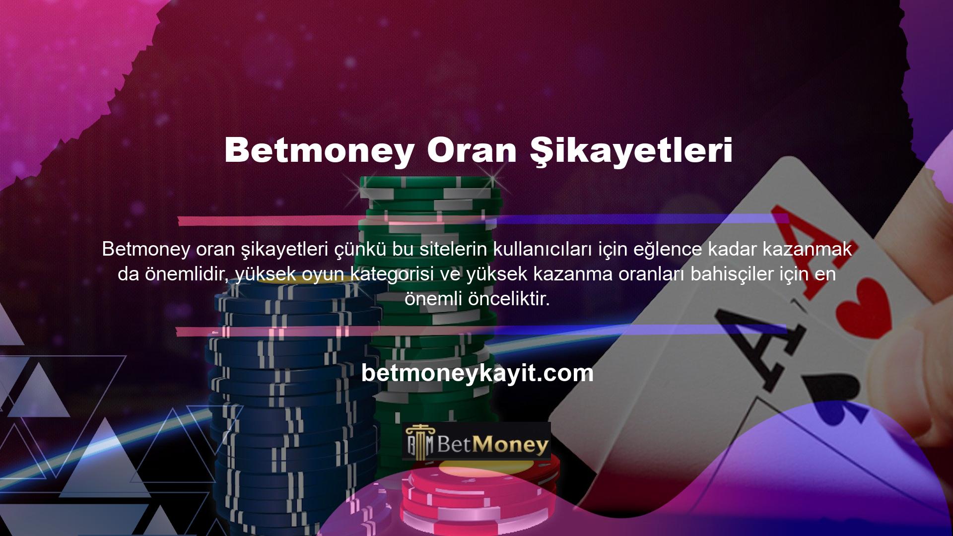 Tespit edilen popüler web sitelerinden biri olan Betmoney, bunun bir casino şikayetinden daha fazlası olduğu yönündeki endişelerini dile getirdi